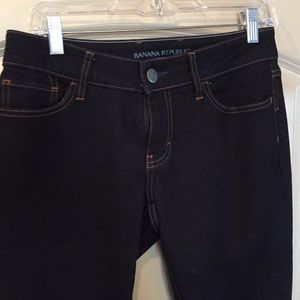 Banana republic dark rinse jeans